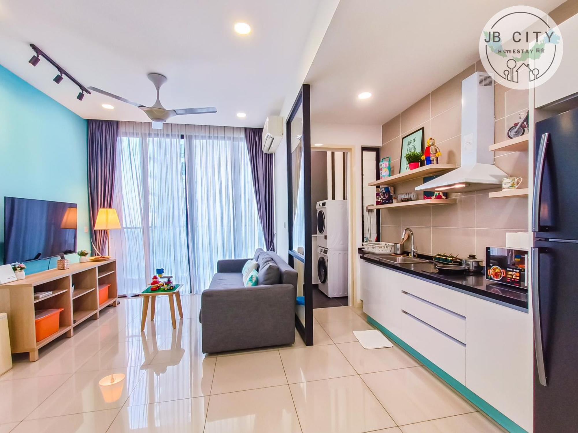 D'Pristine Suites By Rr Jbcity Nusajaya  Kültér fotó